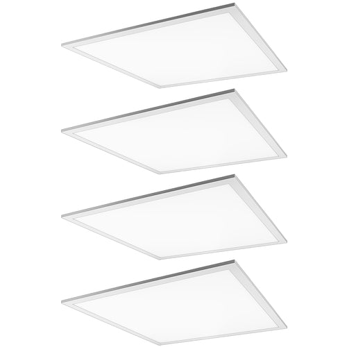 4500 Lumen Max - 40 Watt Max - 2 x 2 Wattage and Color Selectable LED Panel Fixture