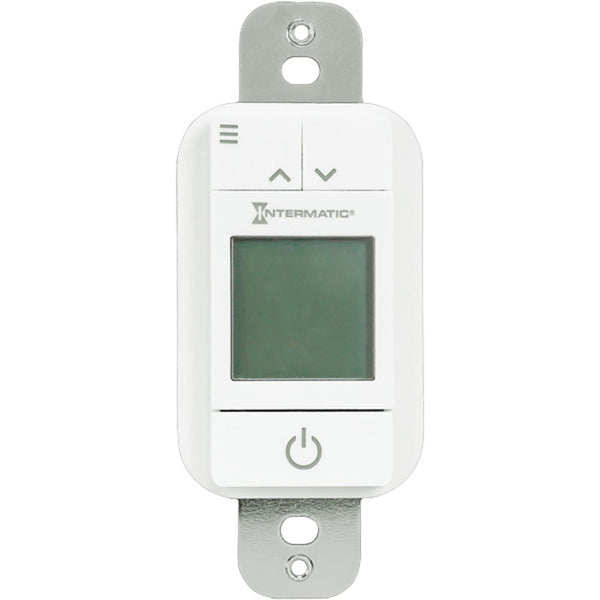 Intermatic ST700W - Digital In-Wall Timer Switch - Single Pole / 3-Way - 120 Volt - White