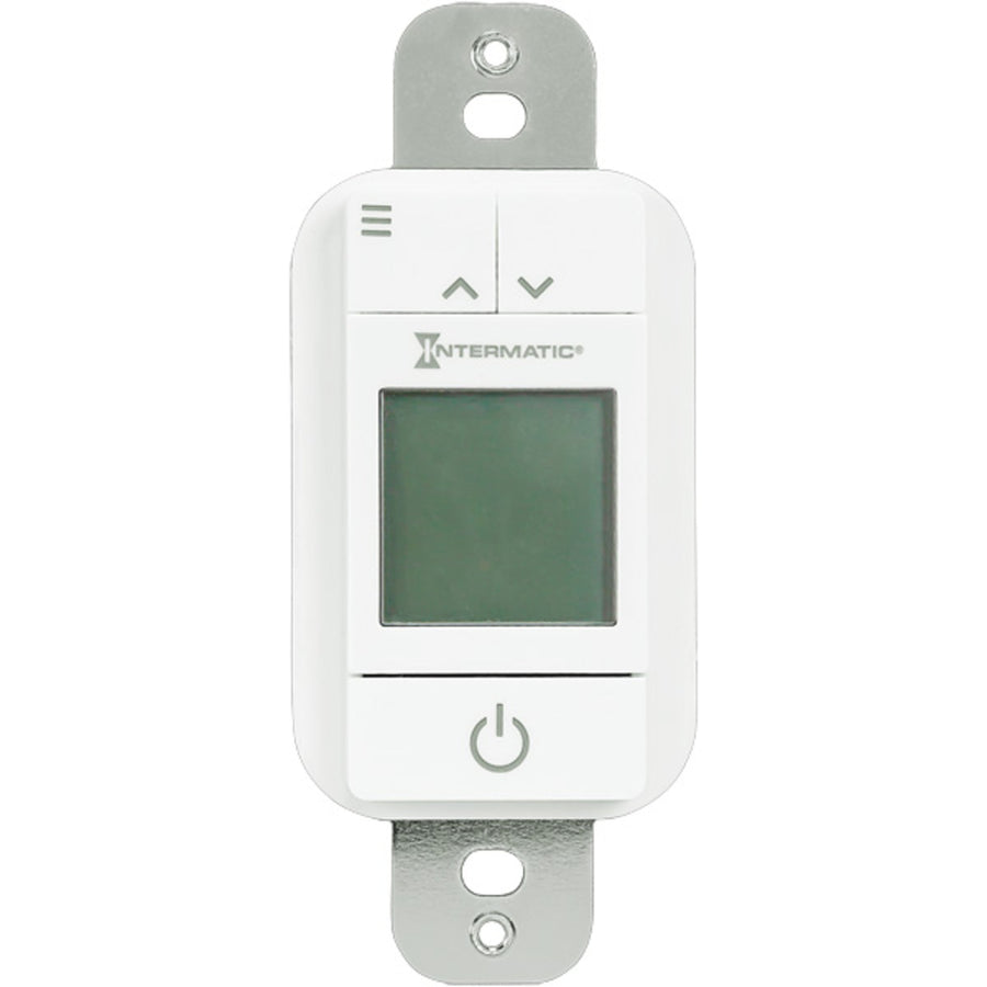 Intermatic ST700W - Digital In-Wall Timer Switch - Single Pole / 3-Way - 120 Volt - White