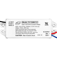 LED Driver - 12 Volt - 24 Watts Input 120-277 Volt - For Constant Voltage Products Only - PLT-13216