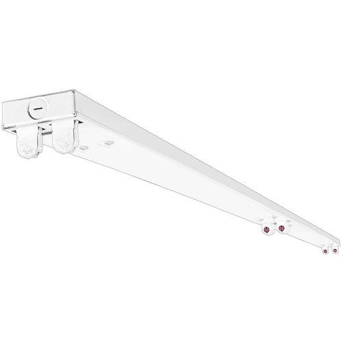 8 ft. LED Ready Strip Fixture - Four Lamp