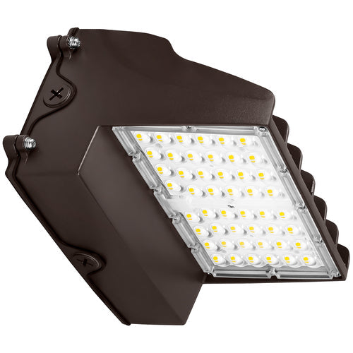 High Pressure Sodium Match - 6100 Lumens - 60 Watt - 2200 Kelvin - Full Cutoff LED Wall Pack Fixture