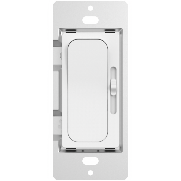 90Plus Lighting SE-350.192 - Slide Dimmer Switch - Single Pole / 3-Way - 200W LED / 600W Incandescent - 120 Volt - White