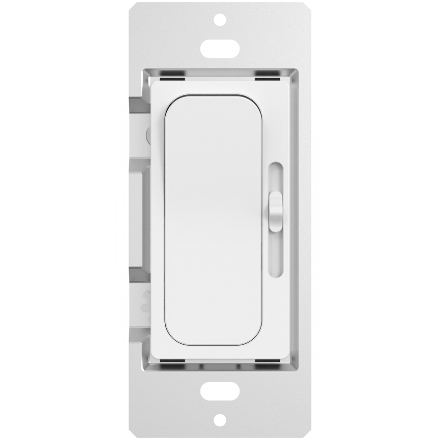 90Plus Lighting SE-350.192 - Slide Dimmer Switch - Single Pole / 3-Way - 200W LED / 600W Incandescent - 120 Volt - White