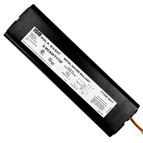 Sola E-MCA0FT175F 175W metal halide ballast